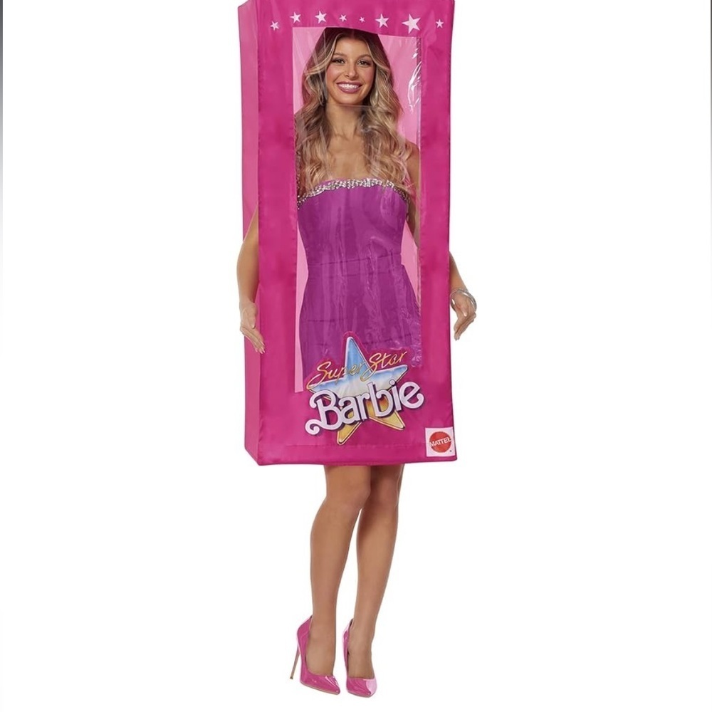 Barbie Box Costume InSpirit Designs Women Multicolored ONE Size